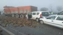 Konya'da zincirleme trafik kazası: 1 Ölü